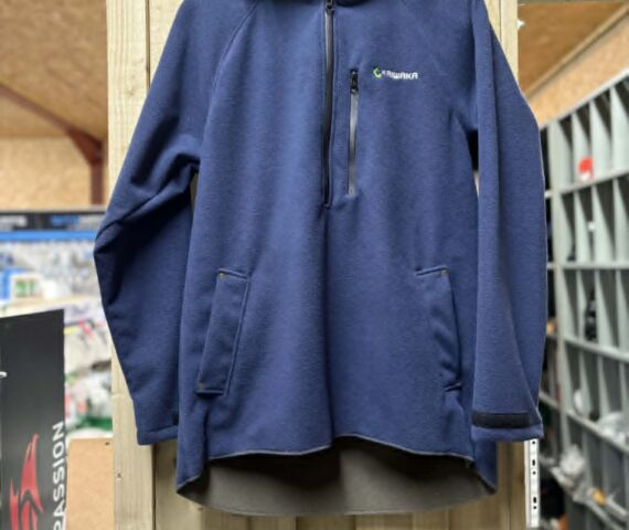 WEATHERSHIELD HALF ZIP HOODIE NAVY